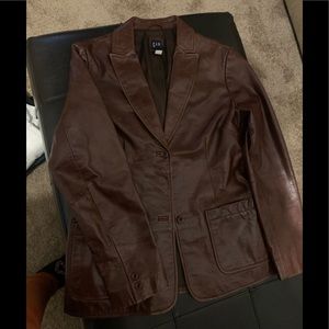 Vintage gently worn leather jacket